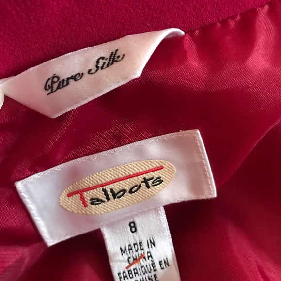 Talbots stunning red jacket!! - Picture 4 of 8